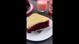 Red Velvet Hollandia Yoghurt CakeYummy [upl. by Sillyhp]