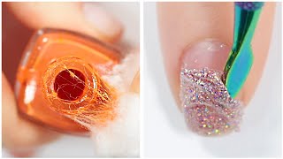 NAIL HACKS EVERYONE SHOULD KNOW  Nail Art Hack Compilation [upl. by Dorcas709]