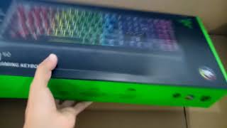 O unboxing do meu gaming keyboard Ornata V2 [upl. by Sherar]