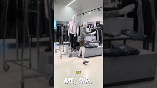 Manikin Prank Gone Wrong😂funny shots prank viralshort memes [upl. by Assilac]