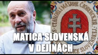 MATICA SLOVENSKÁ V NÁRODNÝCH DEJINÁCH  doc Ivan Mrva [upl. by O'Neill]