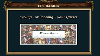 Questing in Elvenar  Cycling your Quests for extra rewards [upl. by Ayel]