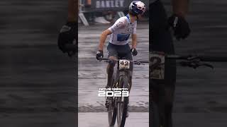 Tom Pidcock recorded an impressive fourth consecutive XCO win in Nové Město 👏 MountainBike [upl. by Niobe595]