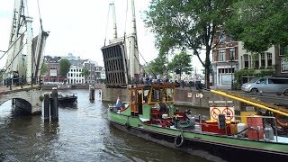 Boating on the canals of Amsterdam [upl. by Cordier519]