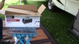 Weber GoAnywhere Charcoal Grill [upl. by Aicina]