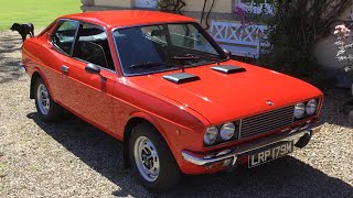 Driving a 1974 Fiat 128 SL Coupe [upl. by Pegasus]