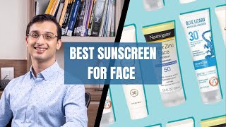 BEST SUNSCREEN FOR FACE  SUNSCREEN THAT WILL SUIT YOUR SKIN TYPE  DR ANKUR SARIN [upl. by Nhguahs]