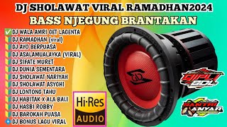 DJ SHOLAWAT TERBARU2024 ALBUM VIRAL RAMADHAN FULL BASS HOREG [upl. by Robinett]