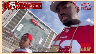 GAMEDAY 49ers Vs Saints 11272022 [upl. by Onitsuj285]