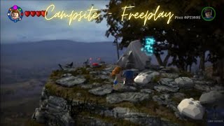 LEGO Harry Potter  Years 57  Campsite  Freeplay [upl. by Axe]