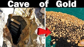 How Much Placer Gold Can You Find in Caves and Drift Mines [upl. by Candra]