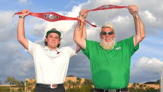 John and John II Daly shoot 15under 57  Round 2  PNC Championship  2021 [upl. by Steffie]