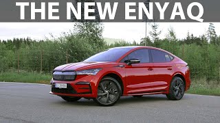 Skoda Enyaq Coupe RS range test [upl. by Norat986]