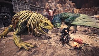 Monster Hunter World  Greeting the Gluttons Event Quest [upl. by Erbas409]