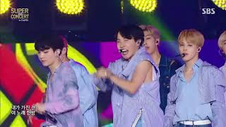 BTS  Anpanman  SBS SUPER CONCERT IN TAIPEI 2018 [upl. by Ysteb480]