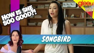 Vocal Coach Reacts GLEE  Songbird  WOW She was [upl. by Creedon]