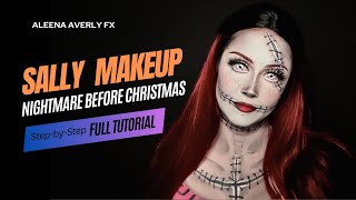 Sally Halloween 2024 Makeup Tutorial [upl. by Deibel]