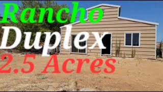 ðŸ´ðŸ´ðŸ´ RanchoDUPLEX y con 25 Acres ðŸ´ðŸ´ðŸ´ [upl. by Binette]