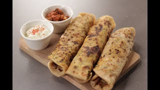 Paneer and Cheese Parantha  Sanjeev Kapoor Khazana [upl. by Jezabel62]