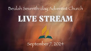 Shoes of Peace  September 7 2024  Beulah SDA Church  Live Streaming Service [upl. by Doraj]