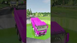 dumpertruck truck pothole simulation shorts [upl. by Longerich433]