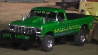 Pro Street Legal 4x4 Truck Pull  Westmoreland County Fair 2016 [upl. by Ailyt]