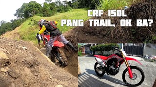 CRF150L REVIEW AFTER 1 MONTH OF USE  CRF 150L TRAIL RIDE [upl. by Corron]