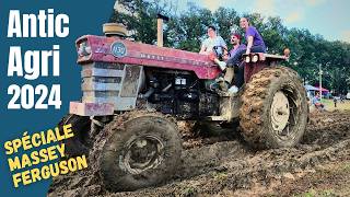 Expo ANTICAGRI 2024 des MASSEY FERGUSON partout  REPORTAGE  Ep137 [upl. by Serena]