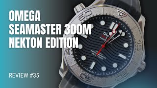 SPECIAL EDITION OMEGA 🤿🪼 Omega Seamaster 300M Nekton Edition 21032422001002 watch review [upl. by Okeim91]