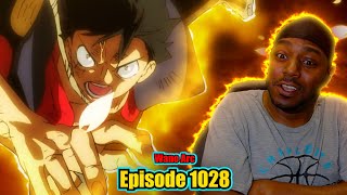 Luffys Throwin Conqueror Hands One Piece Ep 1028 Reaction [upl. by Kenimod781]