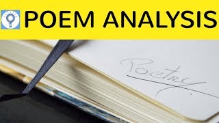 How to write a poem analysis  Gedichtinterpretation im Englischen schreiben [upl. by Lorilee764]