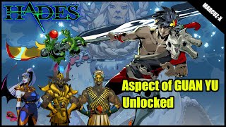 Aspect of GUAN YU All Region Boss Fight Extreme Measures Mode Hades v10 Gameplay [upl. by Ibor]