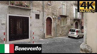 Benevento Walk  Campania  Italy【4K】 [upl. by Anaitit]