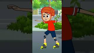 चिंकी गिर गयी  Skater Chinki ytshorts puntoonkids shorts [upl. by Laux]