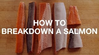 How to Break Down a Whole Salmon [upl. by Enyt]