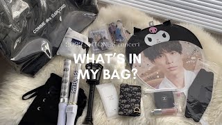 ［whats in my bag？］ジャニオタのバッグの中身 feel da city コンサートの日 [upl. by Perni]