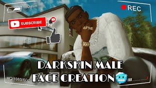 Avakin Life  Dark Skin With Zombie Eyes Face Creation [upl. by Ynaffets]