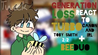 Generation loss react to Tubbo  22  GENLOSS X DSMP  Gacha [upl. by Andreana]