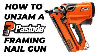 How to Unjam a Paslode Framing Nail Gun [upl. by Celisse62]