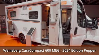 Weinsberg CaraCompact 600 MEG  2024 🦊 Edition Pepper [upl. by Lamek]