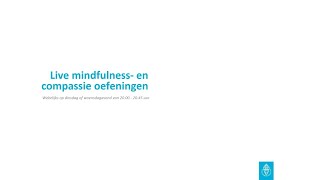 Live meditatie  1 juni  Bodyscan en zitten met geluiden  Marloes Huijbers [upl. by Johann913]