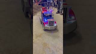 Custom built Tamiya RC trucks driving around at Cabin Fever Expo [upl. by Klos]