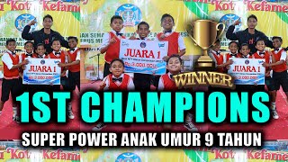 1st CHAMPIONS  KICI ANA FBS SANG JUARA ASAL NTT SUPER GILA [upl. by Ahserb]