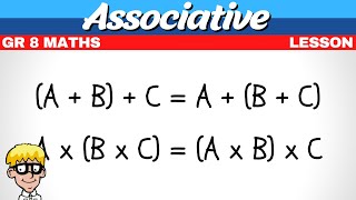 Associative Property Grade 8 [upl. by Pernas]