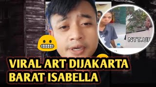 kronologi Isabella art yang Manjat tembkok dijakarta barat [upl. by Hein972]