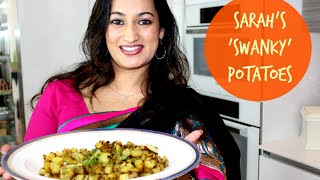 CURRIED POTATO RECIPE  AKA Sarahs Swanky Potatoes [upl. by Adar]