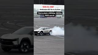 Drift test🚨 mahindra automobile electric drift driftcar mahindraev electric newcarlaunch [upl. by Nnairak]