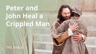 Acts 3  Peter and John Heal a Man Crippled Since Birth  The Bible [upl. by Rawdan]