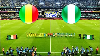 MALI vs NIGERIA  INTERNATIONAL FRIENDLY MATCH 2024 [upl. by Epuladaug]