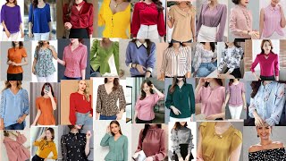 2024 Blusas Mais Recente Para Mulheres Com Design De Blusa e Moderno De Moda [upl. by Jeanie]